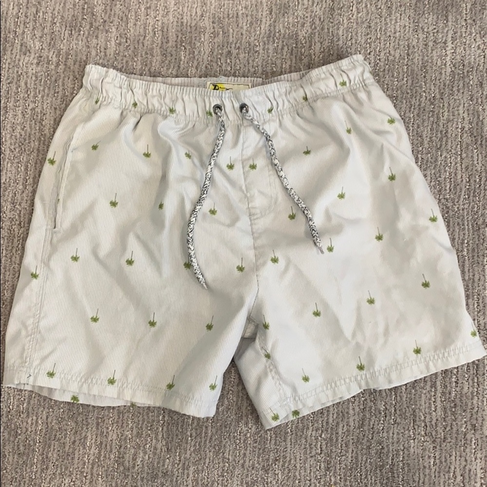 Palm tree bathing suit